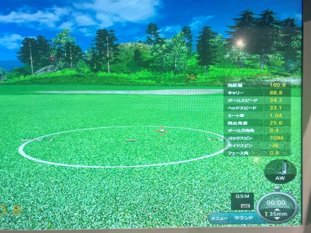 100ヤード　インドア練習