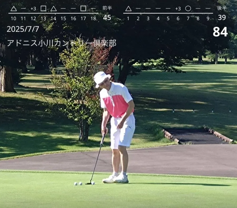 アドニス小川のスコア