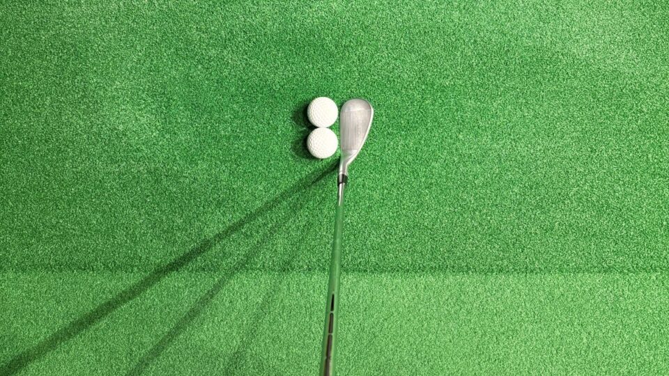 フェース軌道を確認するための「2球打ち練習法」|伝説の林由郎プロ直伝のドリル