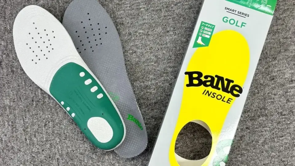 疲れを減らして飛距離を増すBaNeインソールは本物だった！中級者も実感できたゴルフ用インソール