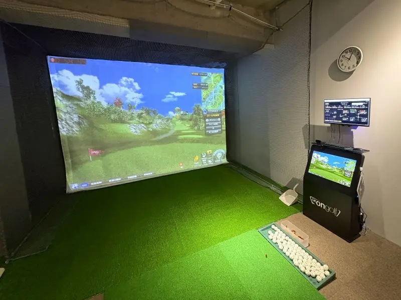 スマートゴルフの練習ブース