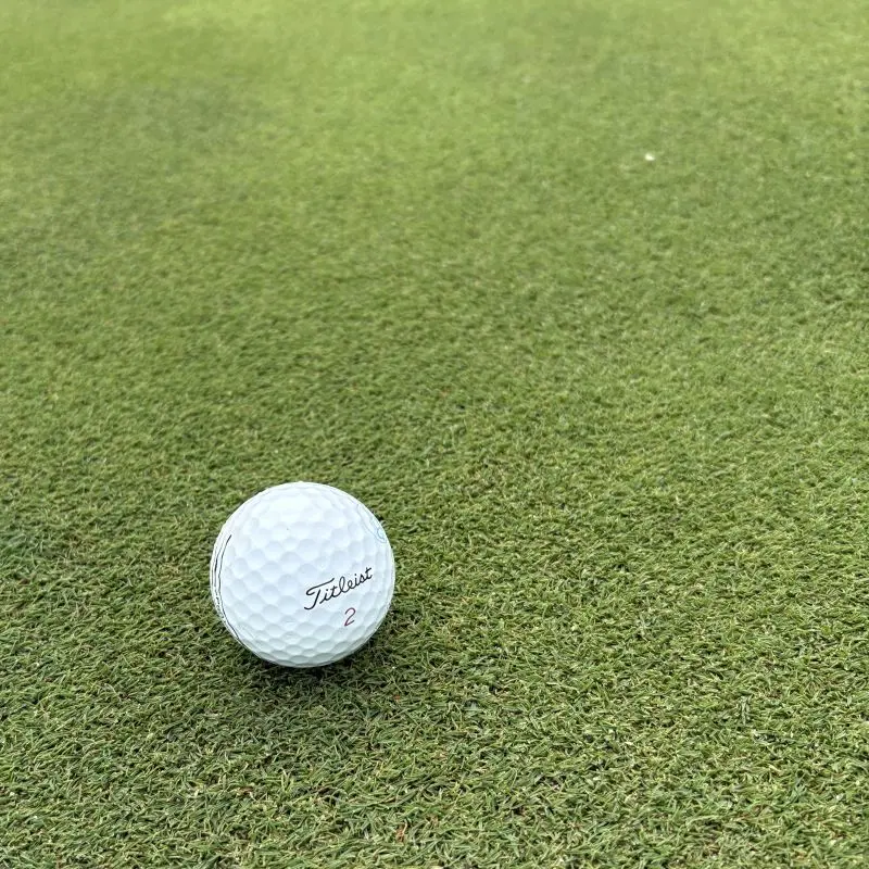 グリーンの仕上がりもトーナメントレベル