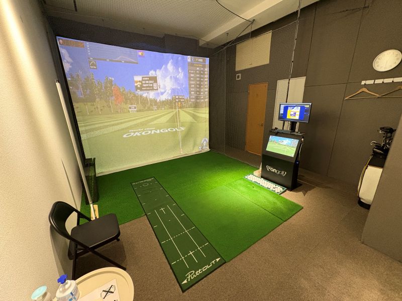 スマートゴルフの練習ブース