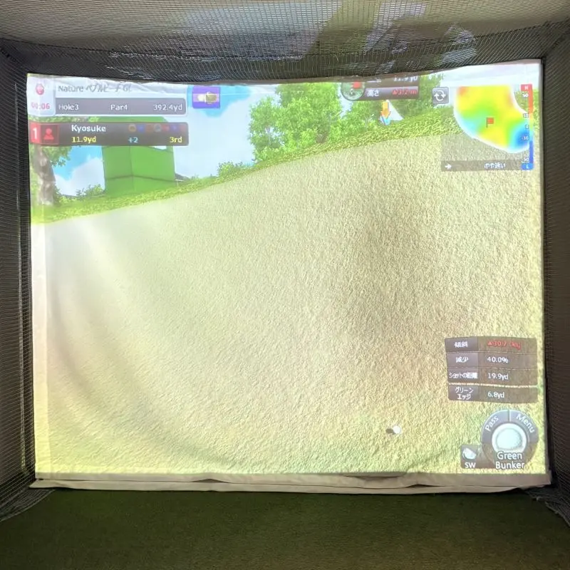 ペブルビーチのガードバンカー