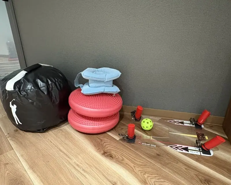 自由に使える練習器具